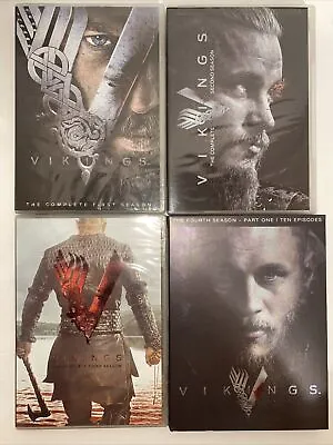 Vikings Seasons 1-4 DVD Lot TV Series From History Channel • $29.88
