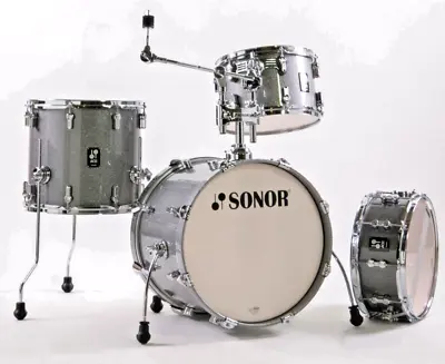 Sonor AQ2 Maple BOP 4pc Shell Pack W/18  Bass Titanium Quartz Lacquer • $1129