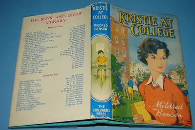 Kristie At College (Quarry Ghost) Mildred Wirt Benson DJ Nancy Drew Author • $49.99