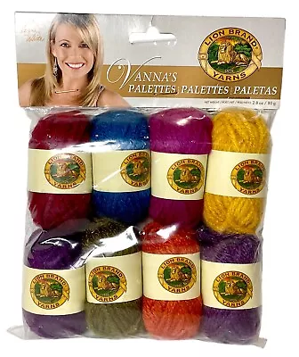 Lion Brand Yarn Vanna White Palettes 206 “Iconic” Acrylic .35 Oz NEW • $11.66