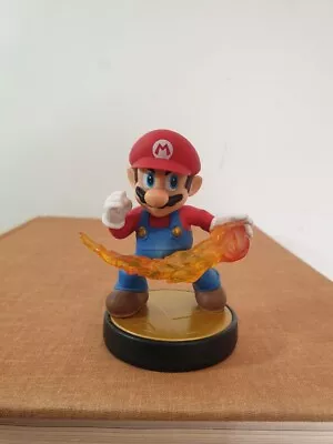 Nintendo Amiibo - Mario With Fireball - Super Smash Bros. Wii U - No. 1- Loose • $26