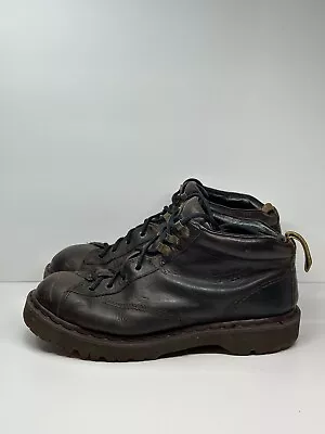 Dr. Martens Vintage 8287 Brown Leather Boots Made In England Size US 10 / UK 9 • $49.99