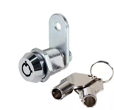 7/8  Tubular Cam Lock RV Lock Camper Lock Tool Box Lock Cabinet Lock Mailbox • $9.39