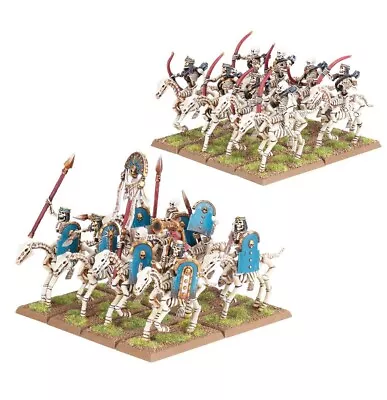 Tomb Kings Skeleton Horseman X 8 | Warhammer The Old World Unused • £16