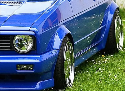 $39.99 • Buy VW Golf Rabbit MK1 Cabrio Euro Headlight Hood Trim Grill Spoiler Eyelid Eyebrow