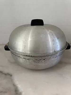 Vintage West Bend Aluminum Serving Oven USA Bun Warmer 3 Piece Stove Top  • $28