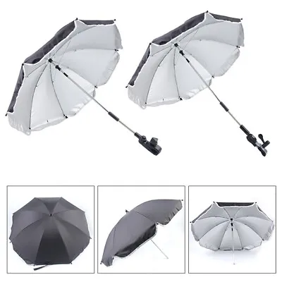 $22.75 • Buy Baby Sun Umbrella Parasol Buggy Pushchair Pram Stroller Shade Canopy Cover AU