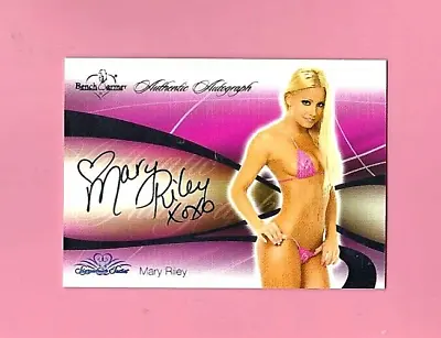 2008 Benchwarmer Mary Riley Auto Nrmt-mt • $12