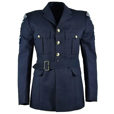 Genuine British Army Uniform Air Force RAF Formal Jacket Blue Military Issue NEW • £36.34