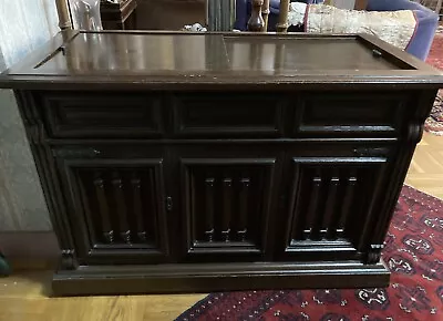 Vintage 1960s Magnavox Stereo Record Player Console Cabinet. • $345