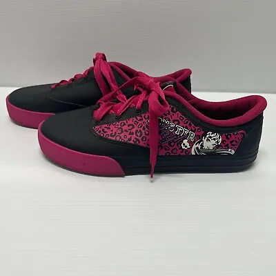Monster High Girls Sandshoes Hot Pink & Black US5/6 EUR37/38 • $20.66