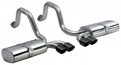 Corsa Sport 2.5  Axle-Back Exhaust System 3.5  Tips 1997-2004 Corvette C5 / Z06 • $2068.99