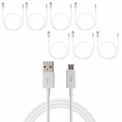 7Pc 1M Usb Charging Cable Micro Usb Connector For Samsung Htc Sony Windows 7X • $16.99