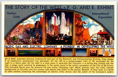 San Francisco CA Golden Gate Exposition Pacific Gas Electric Story West • $8.99