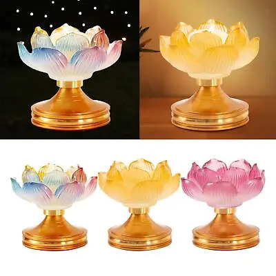 Exquisite Ghee Lamp Holder Buddhist Altar Supplies Candle Cup Ornament Table • $27.05