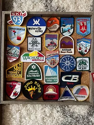 Vintage NH And ME Ski Patches. NOS • $18