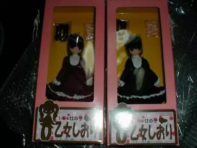 Mamachapp Otome Shiori No.2 Gothic Lolita Frill One Piece Wine Red & Black Doll • $581.76