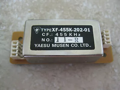 Yaesu YF-110SN XF-110SN (XF-455K-202-01) 2.0Khz SSB Filter In Excellent Shape  • $85