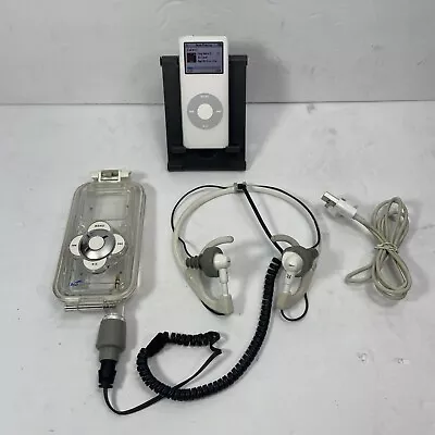 H2O Audio Waterproof Case + Earphones & Apple IPod 2GB 1st Gen BUNDLE | TESTED • $49.99