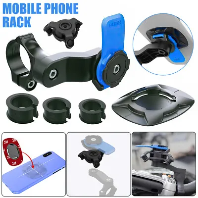 Phone Rack Device Set For Quad-Lock Out Front Bike Twist Mountain Cradle Cycling • £10.79