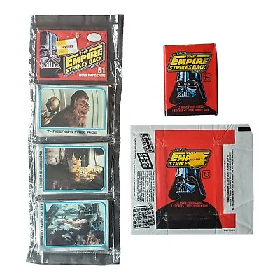 1980 STAR WARS The Empire Strikes Back Wax Pack Rack Pack Series 1 (Unopened) • $90