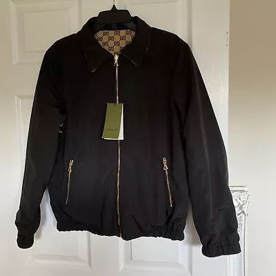 NWT Gucci Reversible GG Jacket ￼size Small • $950