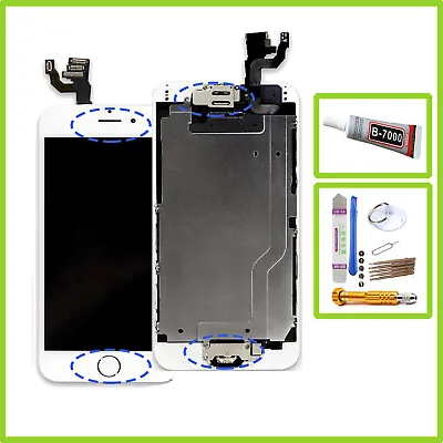 $26.23 • Buy HX Display For IPHONE 5s Se LCD Retina Complete Preinstalled Front Glass White