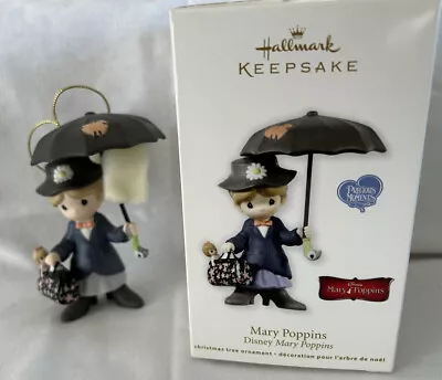 New 2011 Hallmark Ornament Disney Marry Poppins Precious Moments Porcelain • $32.99