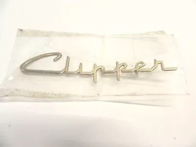 Vintage Gold Script Emblem Logo 1955 Packard Super Clipper • $15.98