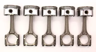 Piston & Connecting Rod Set 05-10 VW Jetta Rabbit MK5 Beetle 2.5 07K 065B 82.465 • $89.99