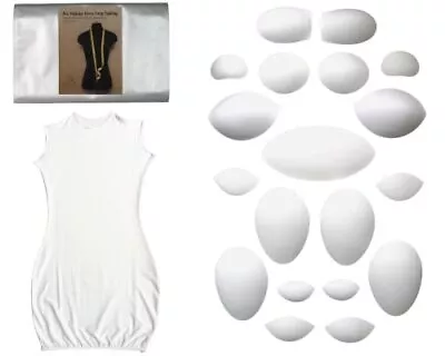 Pro Modular Dress Form Padding Regular Size Kit (20 Pieces) – Adjustable Body... • $84.79