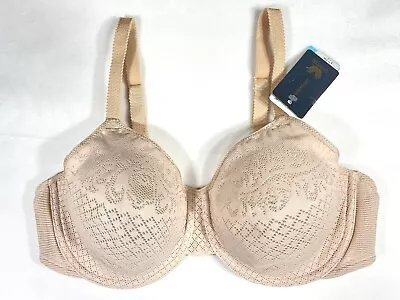 NWT Wacoal Women’s 36C Visual Effects Underwire Minimizer Bra 857210 Sand • $36.09