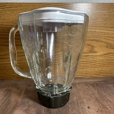 $18.90 • Buy Oster Classic Blender Glass Jar Assembly Replacement Parts 6 Cup 1.25 L