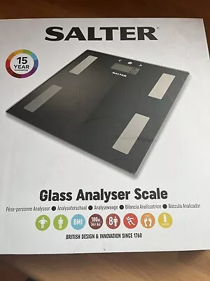 Salter 9150BK3R Black Digital Scale Analyser • £20
