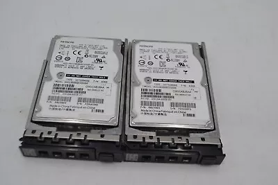 LOT OF 2 600GB 10K SAS HDD W/ CADDY FOR Cisco Virtualization Engine 694 • $48.95