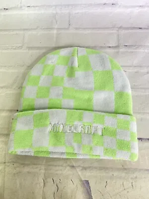 NEW Minecraft Game Logo Knit Cuff Beanie Hat Cap Adult OSFM • $24