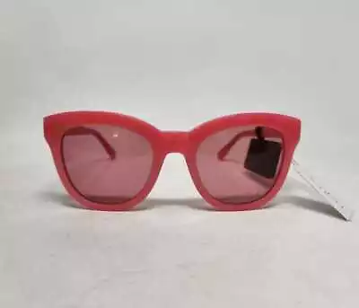 New Womens J Crew Cabana Oversized Sunglasses In Brilliant Coral Pink • $59.99