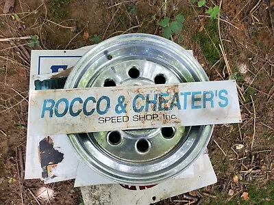 Rocco & Cheater's Speed Shop Painted Sign Antiqued Vintage Look VTG Alabama • $45