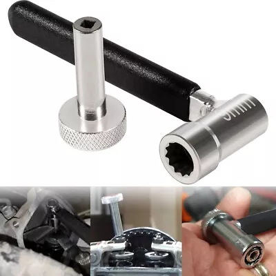 Valve Tappet Adjusting Tools 3mm Square Adjuster With Wrench For ATVs Motorcycle • $19.96