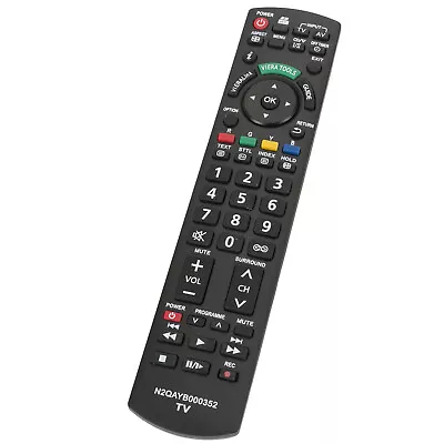 N2QAYB000352 Remote For Panasonic Viera LCD TV TH-P50X10A THP50X10A TH-L32G10A • $15.84