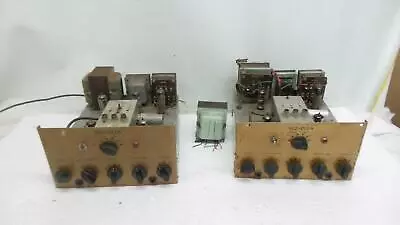 Pair Osram 912 Plus Vintage El84  Valve Amp With Gilson Transformers • £700