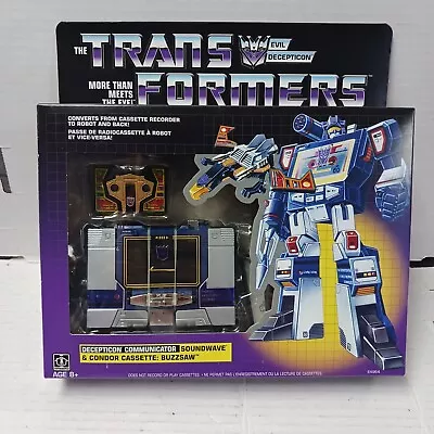 Hasbro Transformers Vintage G1 2018 Exclusive Decepticon Soundwave W/ Buzzsaw... • $86.95