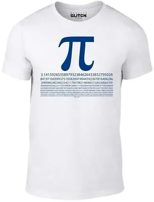 Pi Numbers Mens T-Shirt - School Shirt Mathematics Maths Science Joke Fashion • £12.99