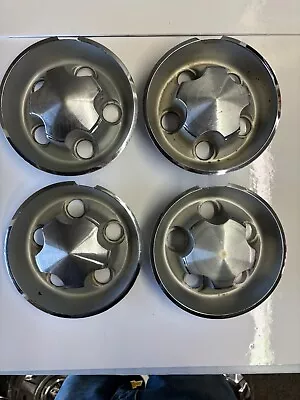 (4) 1972-75 Plymouth Dodge Rally Wheel Caps  Argent  3461458  Big Bolt • $117.06