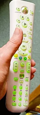 Microsoft Xbox 360 Universal Media Remote Control OEM Original White • $12.95