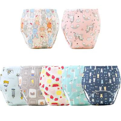 $11.88 • Buy Toilet Training Pants Boys Girls Baby Toddler Potty Diaper Nappy Underwear AU