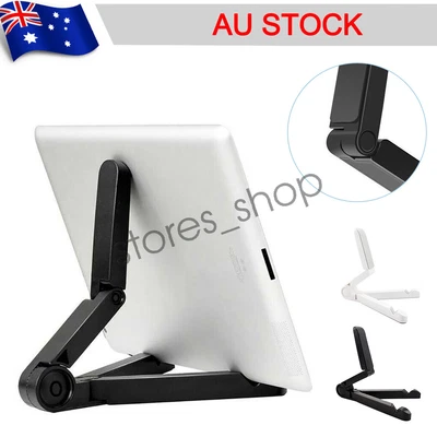 $9.68 • Buy Folding Tablet Holder Phone Stand Mount Desktop Bracket Portable For IPad Tab A7