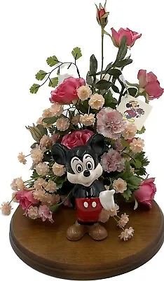Vintage Mickey Mouse Floral Centerpiece. Hand Crafted At Disney World • $25