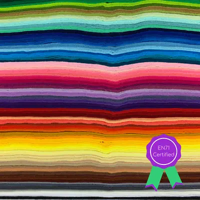 £1.60 • Buy Wool Blend Creative Felt, Soft, Strong, Two Sheets **EN71 Tested**