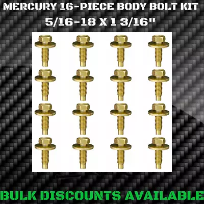 1956+ Mercury Medalist Front End Exterior Chassis Body Bolts  5/16-18 X 1 3/16   • $18.71